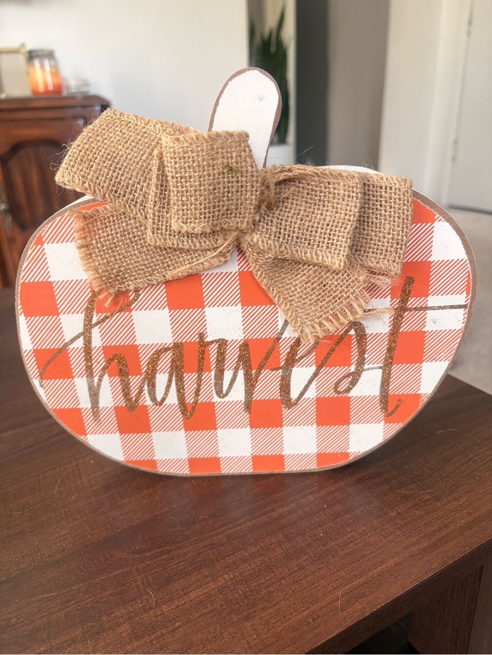 Pumpkin decor